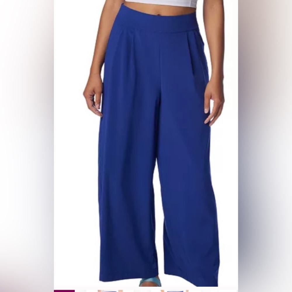 Columbia Relaxed Fit Anytime Wide Leg Ankle Length Pants - NWT